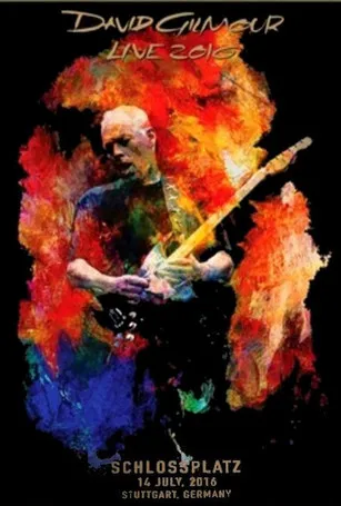 Póster de David Gilmour - Live at Schlossplatz 2016