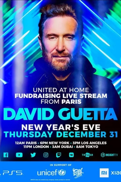 Póster de David Guetta | United at Home - Fundraising Live from Musée du Louvre, Paris, France