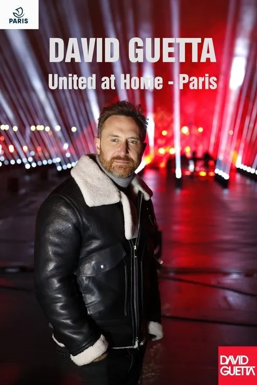 Póster de David Guetta - United at Home - Paris 2020