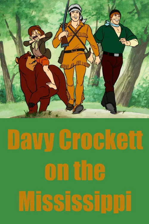 Portada de Davy Crockett on the Mississippi