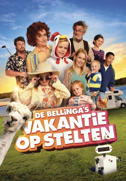 Portada de De Bellinga's: Vakantie op Stelten