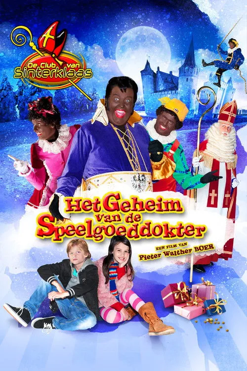 Tim de Zwart interpreta a Hoge Hoogte Piet en De Club van Sinterklaas & Het Geheim van de Speelgoeddokter