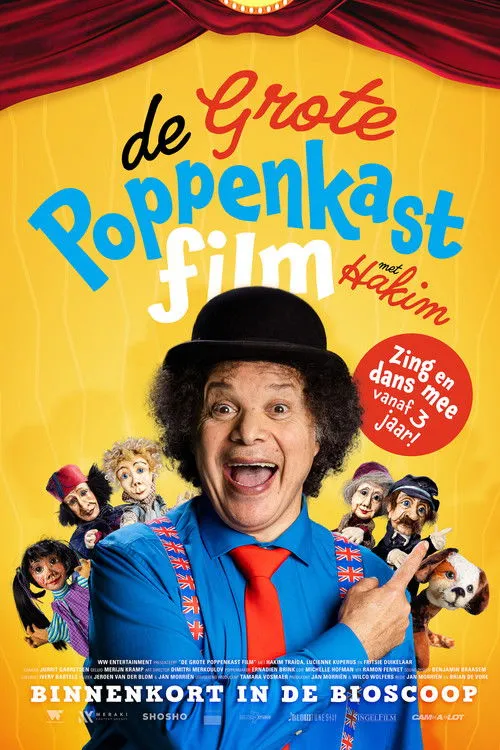 Hakim Traidia interpreta a  en De grote poppenkast film