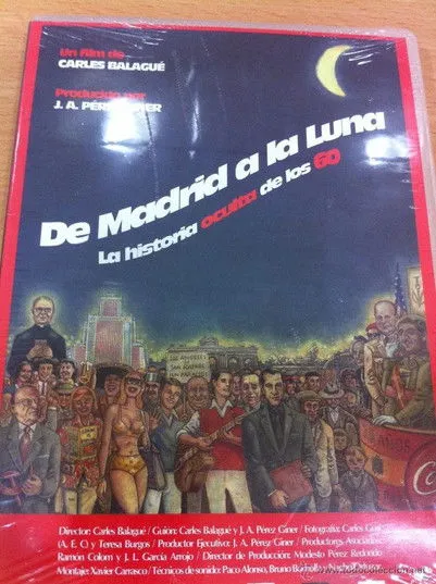 Póster de De Madrid a la Luna