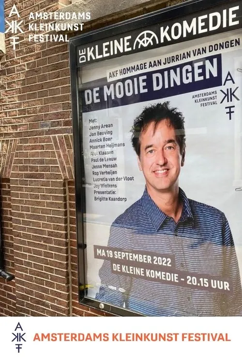Póster de De Mooie Dingen: Hommage aan Jurrian van Dongen