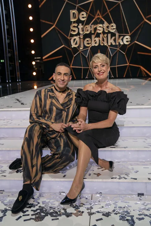 Cecilie Beck interpreta a Vært en De største øjeblikke 2023