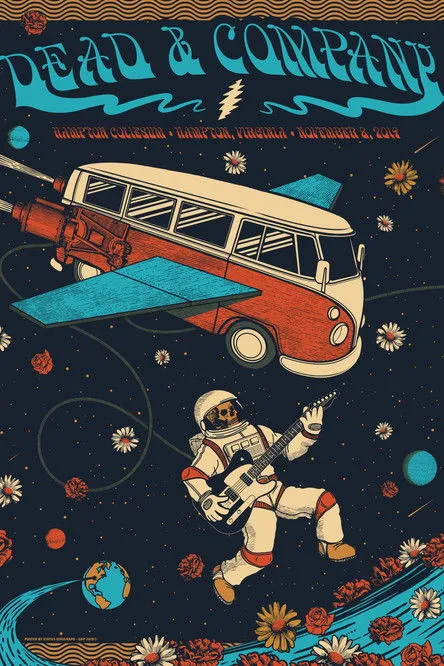 Póster de Dead & Company: 2019-11-08 Hampton Coliseum, Hampton, VA