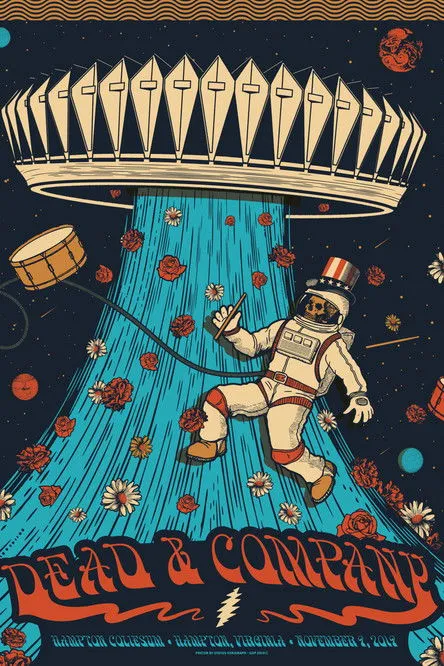 Póster de Dead & Company: 2019-11-09 Hampton Coliseum, Hampton, VA