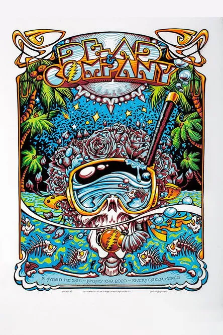 Póster de Dead & Company: 2020-01-19 Moon Palace, Cancun, MX