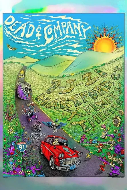 Póster de Dead & Company: 2021-09-05 Xfinity Theatre, Hartford, CT
