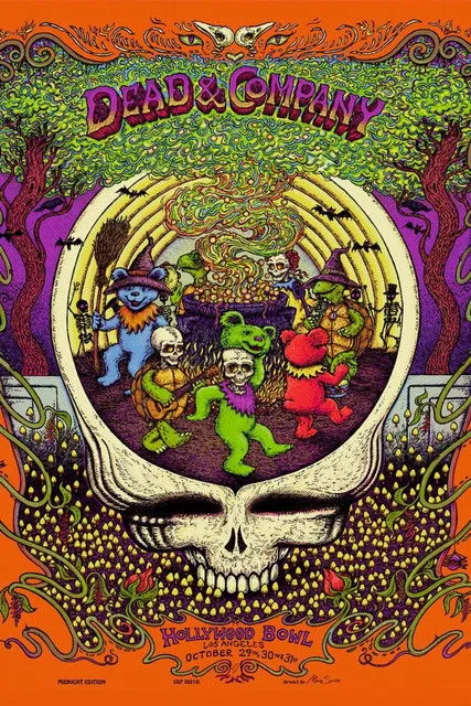 Póster de Dead & Company: 2021.10.30 Hollywood Bowl - Hollywood, CA