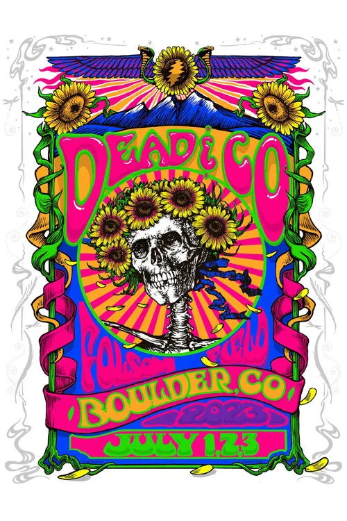 Póster de la película Dead & Company: 2023-07-02 Folsom Field, Boulder, CO, USA