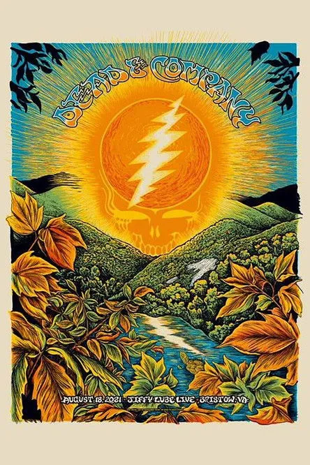 Póster de Dead & Company: 2021-08-18 Jiffy Lube Live, Bristow, VA