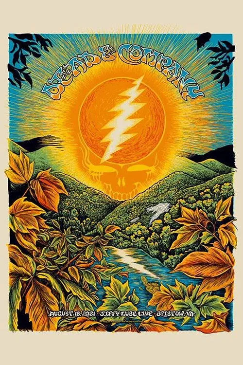 Póster de Dead & Company: 2021-08-18 Jiffy Lube Live, Bristow, VA