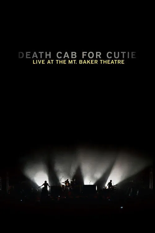 Póster de Death Cab for Cutie: Live At the Mt. Baker Theatre