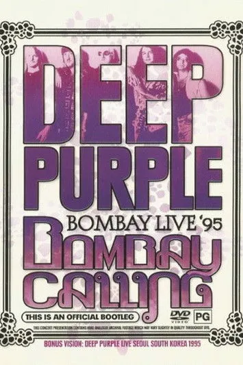 Póster de Deep Purple: Bombay Calling