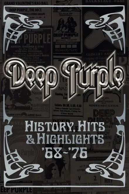 Póster de Deep Purple - History, Hits & Highlights '68-'76