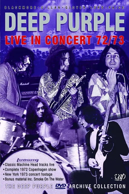 Póster de Deep Purple: Live in concert 72/73