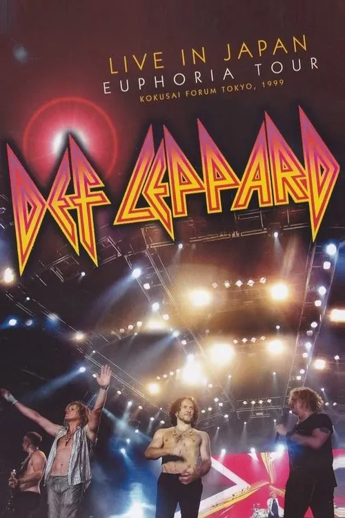 Póster de Def Leppard - In Japan Euphoria Tour