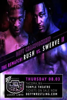 Póster de DEFY6 The Crash Lucha Libre