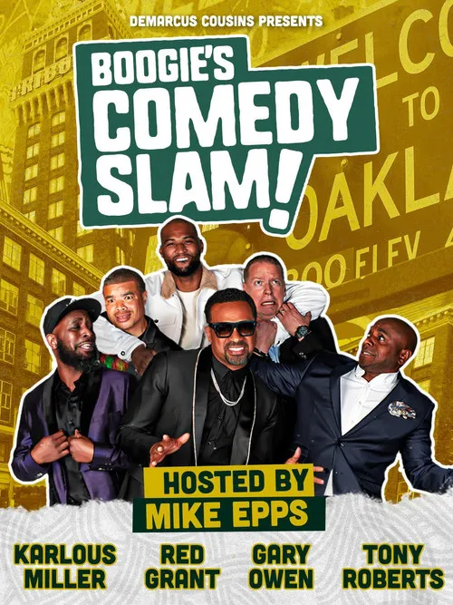 Póster de DeMarcus Cousins Presents Boogie's Comedy Slam
