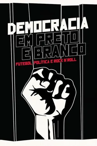 Póster de Democracia en blanco y negro