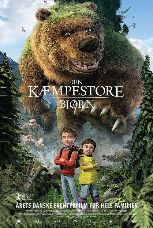 Póster de Den kæmpestore bjørn