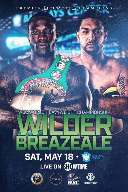 Póster de Deontay Wilder vs. Dominic Breazeale