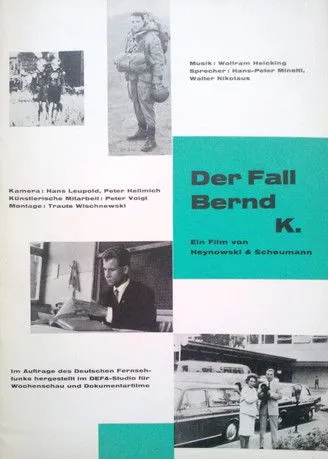 Póster de la película Der Fall Bernd K.