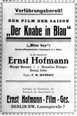 Rudolf Klix interpreta a Bobby en Der Knabe in Blau