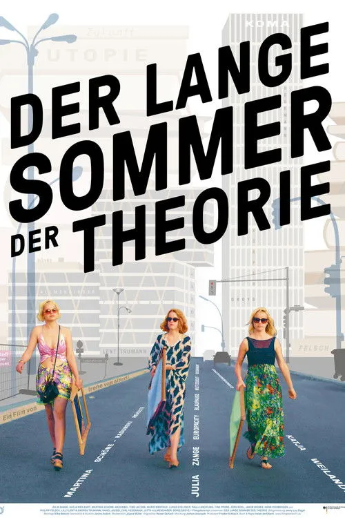 Póster de Der lange Sommer der Theorie