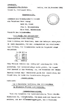 Hugo Flink interpreta a en Der Mord in der Greenstreet