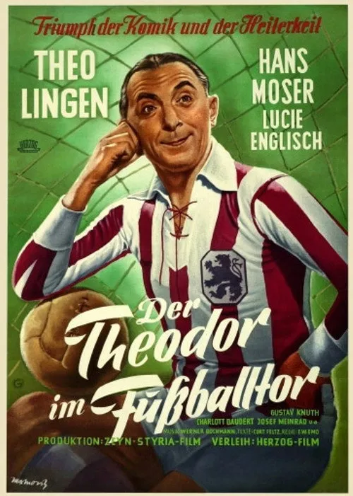 Theo Lingen interpreta a Theo Lubitz en Der Theodor im Fußballtor