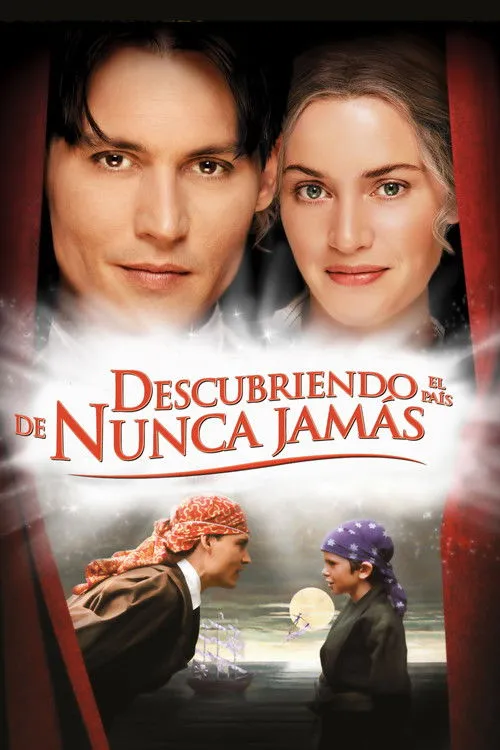 Johnny Depp interpreta a Sir James Matthew Barrie en Descubriendo Nunca Jamás