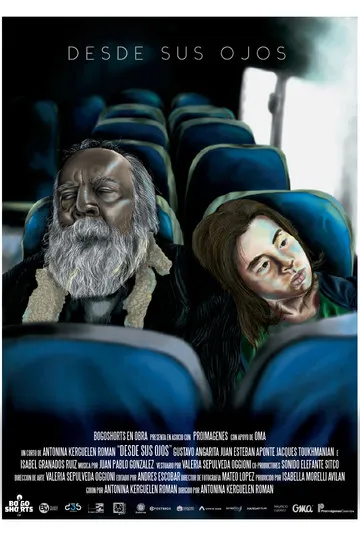 Gustavo Angarita interpreta a  en Desde sus ojos