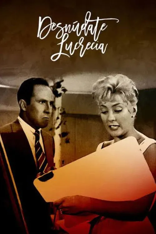 Póster de la película Desnúdate, Lucrecia