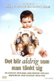 Póster de Det blir aldrig som man tänkt sig