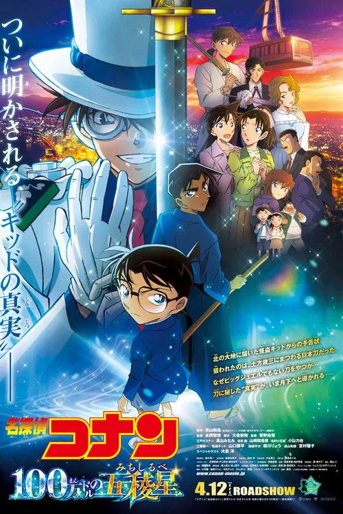Póster de Detective Conan: The Million-dollar Pentagram