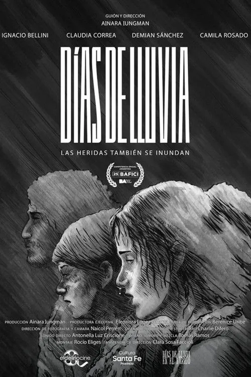 Demián Sánchez interpreta a  en Días de lluvia