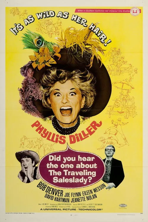 Phyllis Diller interpreta a Agatha Knabenshu en Did You Hear the One About the Traveling Saleslady?