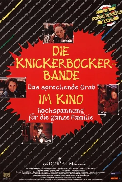 Portada de Die Knickerbocker-Bande: Das sprechende Grab