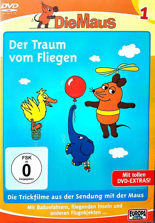 Gert K. Müntefering interpreta a Blaubär en Die Maus - Der traum vom Fliegen