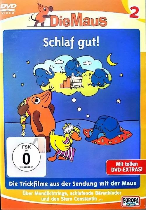 Gert K. Müntefering interpreta a Blaubär en Die Maus - Schlaf gut
