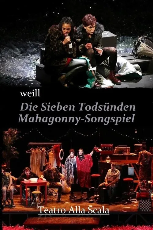 Póster de Die Sieben Todsünden  /  Mahagonny-Songspiel - Teatro Alla Scala