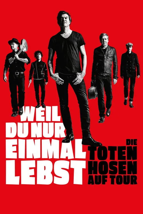 Póster de Die Toten Hosen auf Tour - Porque solo se vive una vez
