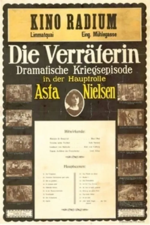 Asta Nielsen interpreta a en Die Verräterin