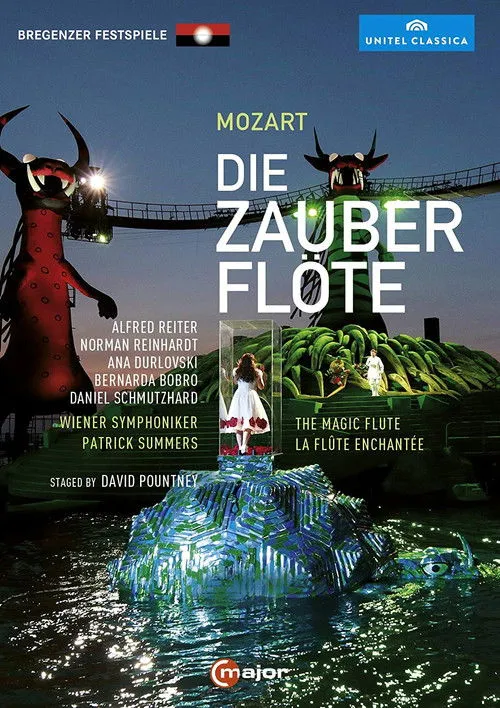 Póster de Die Zauberflöte, Bregenzer Festspiele