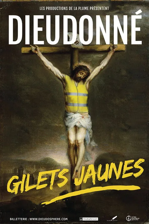 Póster de Dieudonné - Gilets Jaunes
