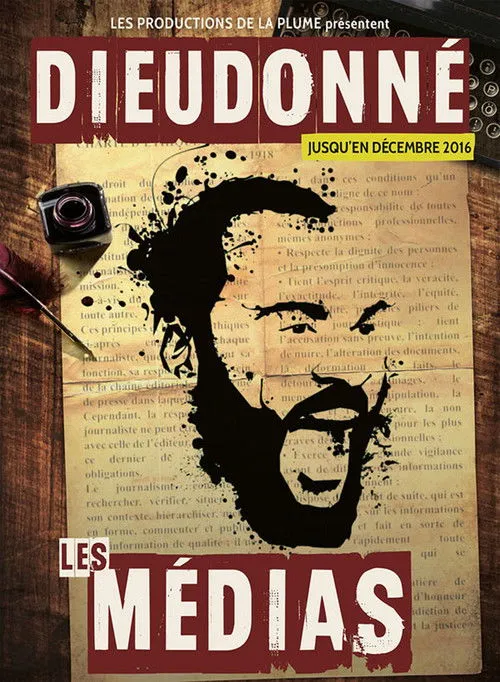 Póster de Dieudonné - Les Médias