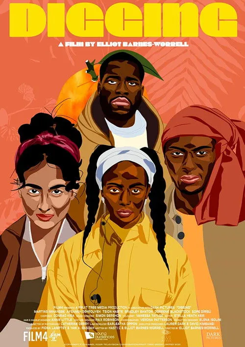 Afsaneh Dehrouyeh interpreta a Ziba en Digging